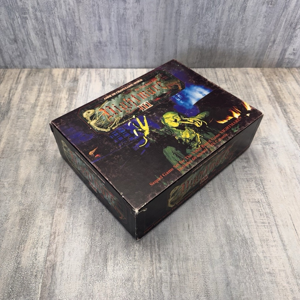 100% COMPLETE Nightmare Series Video Board Game Set 1,2,3 & 4 VHS - Picture 10 of 16